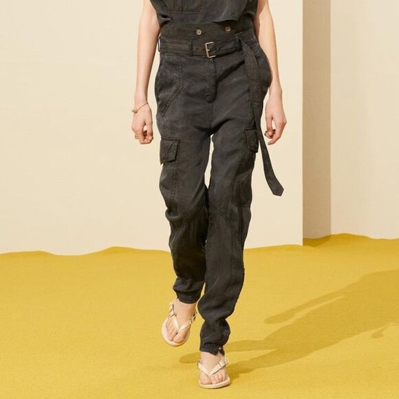 ZARA PNT SKNNN CRG 12 SKINNY CARGO PANTS - Picture 1 of 7